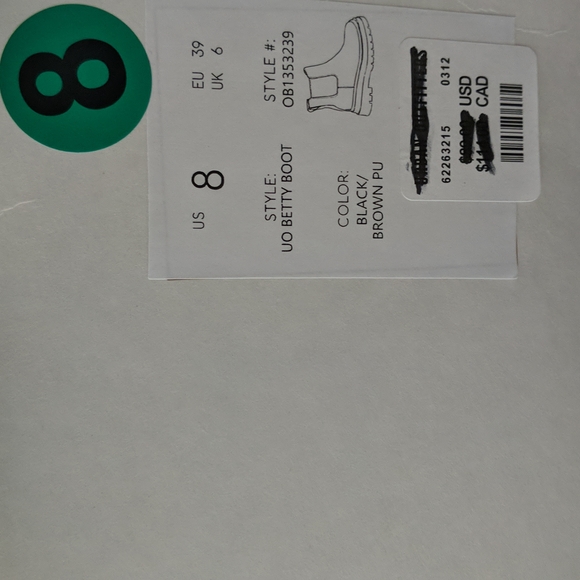 Urban Outfitters Black Ankle Boots - Picture 6 of 11